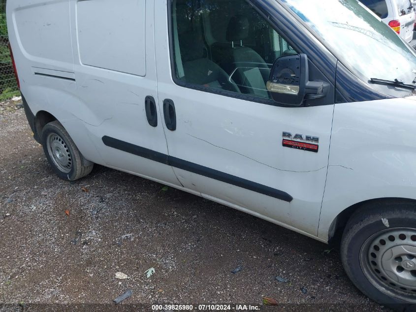 2016 Ram Promaster City Tradesman VIN: ZFBERFATXG6B05746 Lot: 39825980