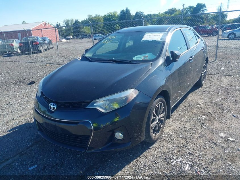 2016 Toyota Corolla S VIN: 2T1BURHE7GC585757 Lot: 39825988