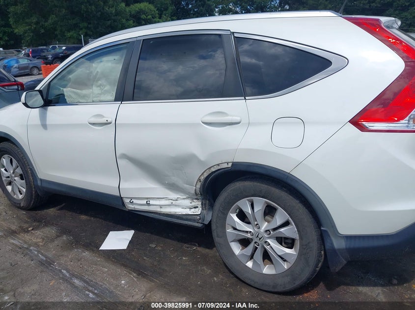 2013 Honda Cr-V Ex-L VIN: 5J6RM3H77DL022574 Lot: 39825991