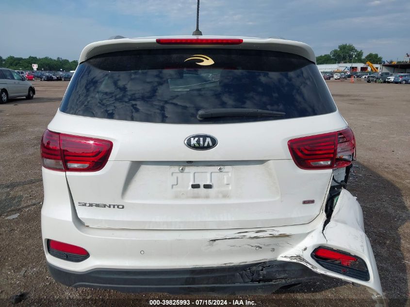 2020 Kia Sorento 2.4L Lx VIN: 5XYPG4A37LG664157 Lot: 39825993