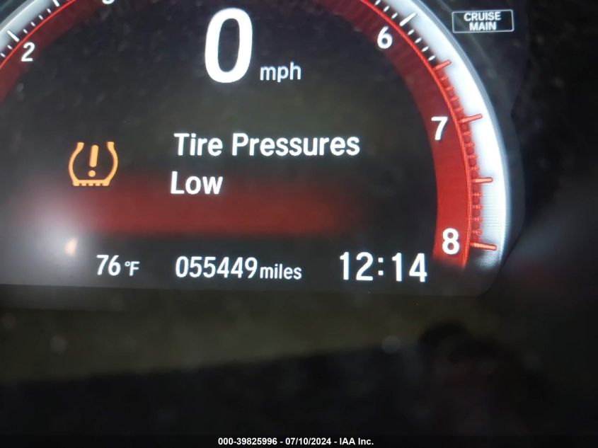 2019 Honda Civic Si VIN: 2HGFC3A59KH753717 Lot: 39825996