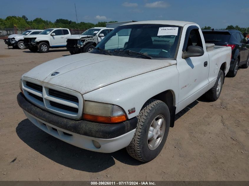 1998 Dodge Dakota Slt/Sport VIN: 1B7FL26X9WS537898 Lot: 39826011