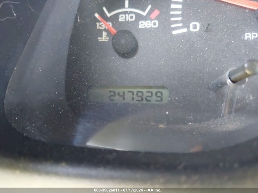 1998 Dodge Dakota Slt/Sport VIN: 1B7FL26X9WS537898 Lot: 39826011