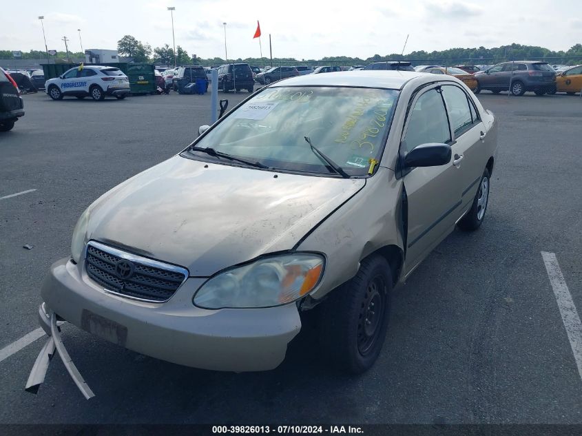 2T1BR32E46C575614 | 2006 TOYOTA COROLLA