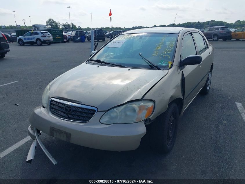 2T1BR32E46C575614 | 2006 TOYOTA COROLLA