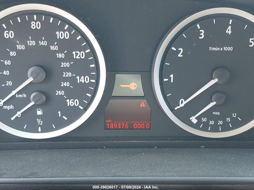 2007 BMW 5 Series 525I VIN: WBANE53507CY05045 Lot: 39826017