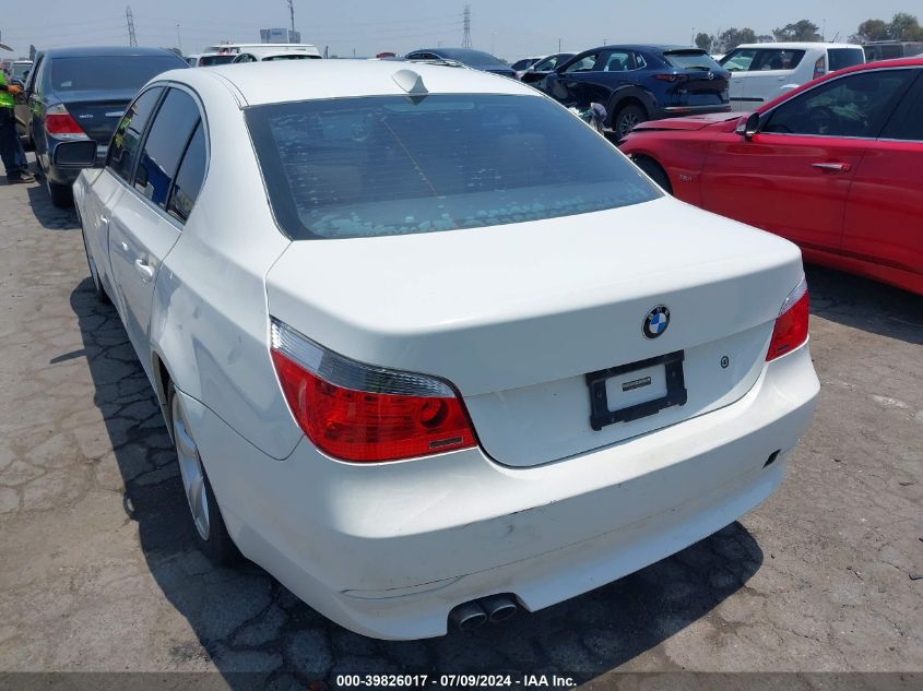 2007 BMW 5 Series 525I VIN: WBANE53507CY05045 Lot: 39826017
