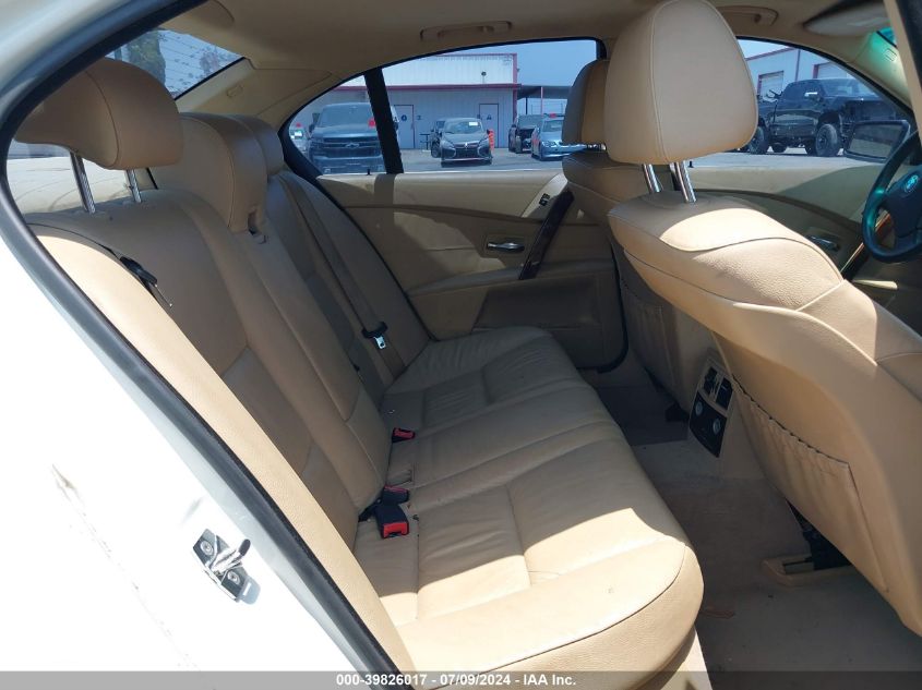 2007 BMW 5 Series 525I VIN: WBANE53507CY05045 Lot: 39826017
