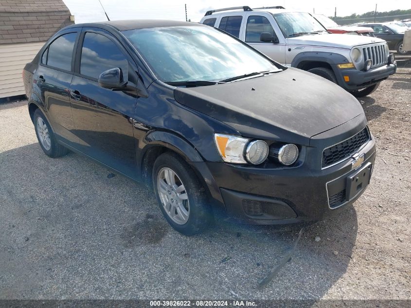 2012 Chevrolet Sonic 2Ls VIN: 1G1JA5SH3C4168559 Lot: 39826022