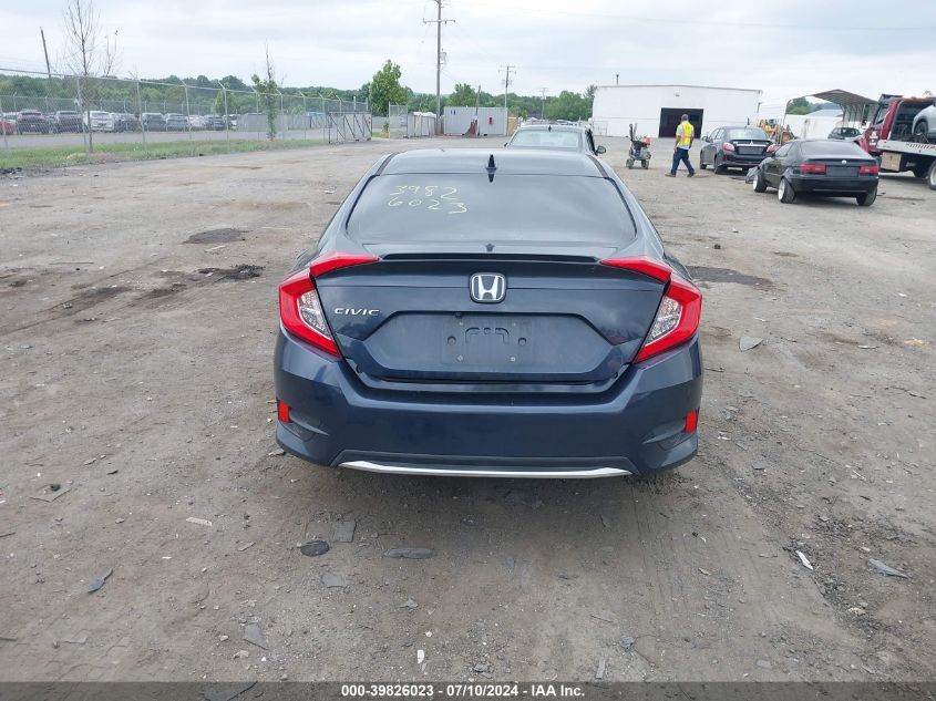 2019 Honda Civic Ex-L VIN: 19XFC1F72KE216647 Lot: 39826023