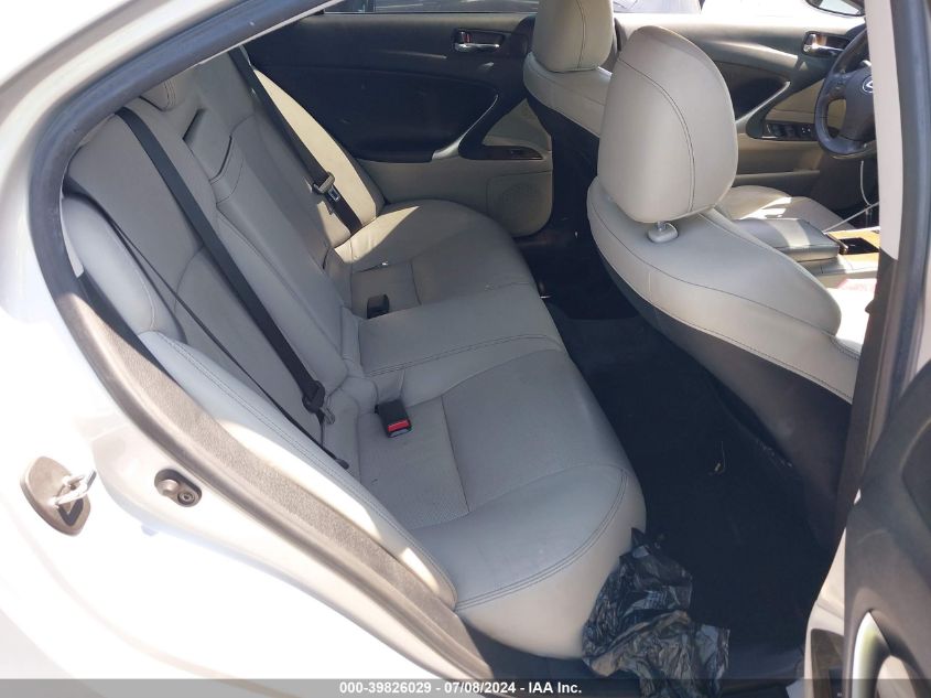 2010 Lexus Is 250 VIN: JTHBF5C26A5111138 Lot: 39826029