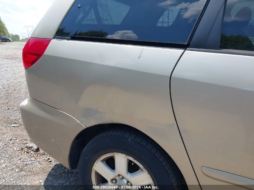 2006 Toyota Sienna Le VIN: 5TDZA23C96S434705 Lot: 39826049