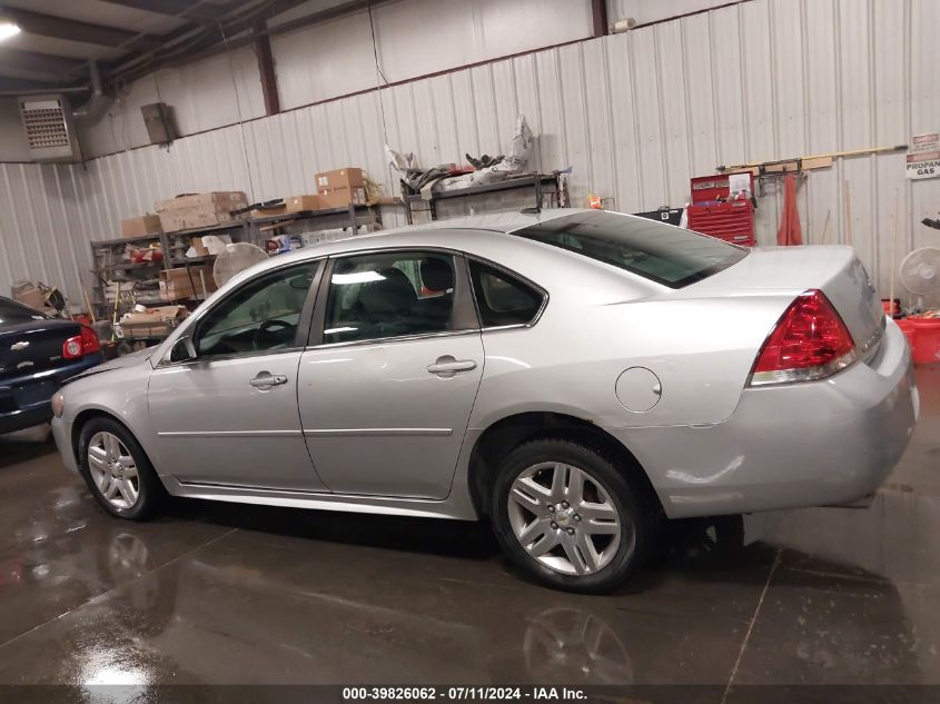 2013 Chevrolet Impala Lt VIN: 2G1WG5E3XD1167393 Lot: 39826062