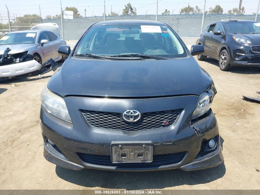 2010 Toyota Corolla S VIN: 2T1BU4EE1AC403663 Lot: 39826081