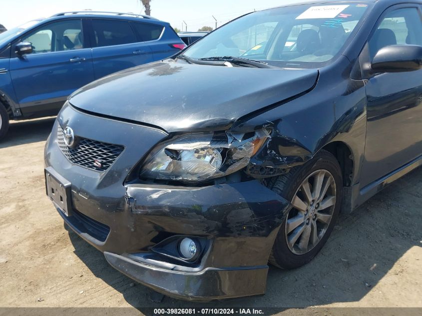 2010 Toyota Corolla S VIN: 2T1BU4EE1AC403663 Lot: 39826081