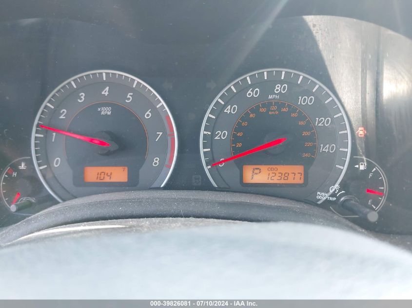 2010 Toyota Corolla S VIN: 2T1BU4EE1AC403663 Lot: 39826081