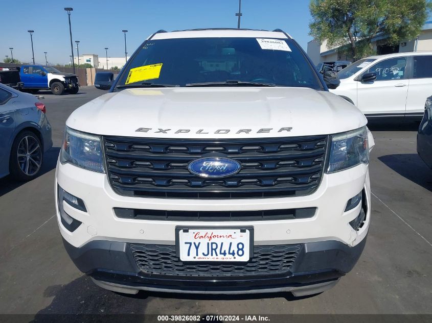 2017 Ford Explorer Sport VIN: 1FM5K8GT6HGD21571 Lot: 39826082