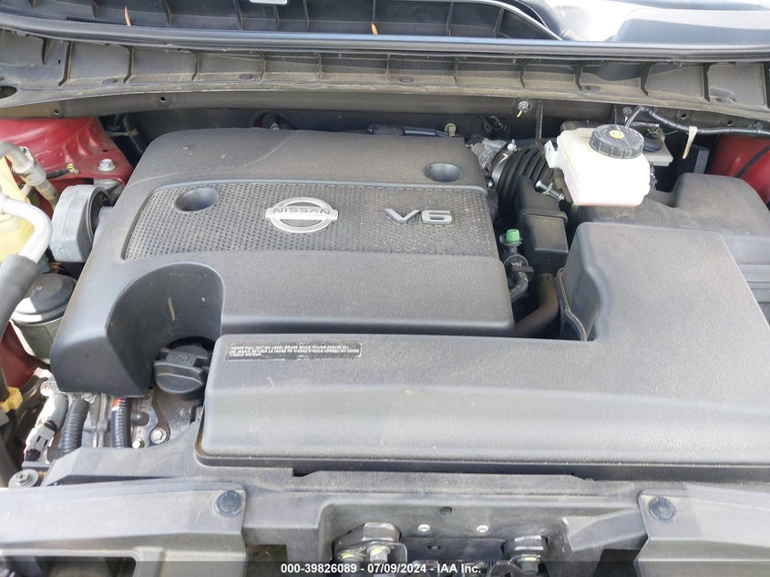 2015 Nissan Murano Sl VIN: 5N1AZ2MG5FN263475 Lot: 39826089