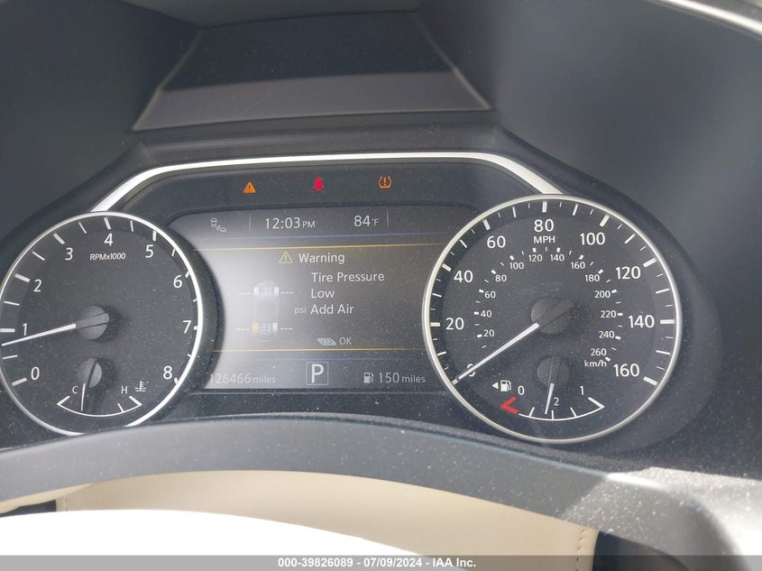 2015 Nissan Murano Sl VIN: 5N1AZ2MG5FN263475 Lot: 39826089