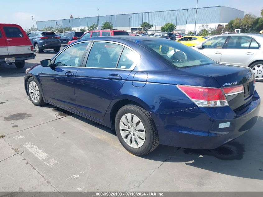 1HGCP2F37CA155974 2012 Honda Accord Lx