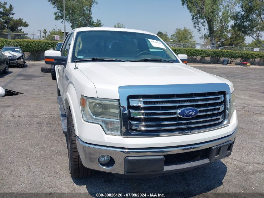 2013 Ford F-150 Lariat VIN: 1FTFW1CT7DKE61923 Lot: 39826120