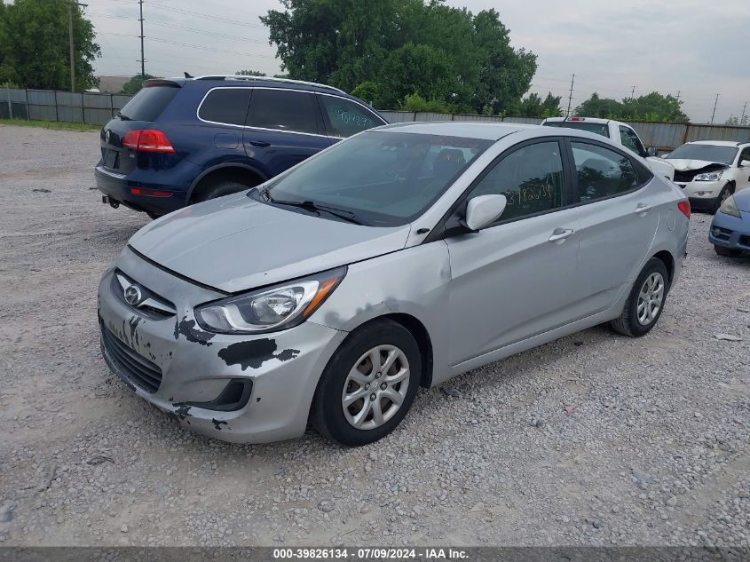 2014 Hyundai Accent Gls VIN: KMHCT4AE4EU674010 Lot: 39826134