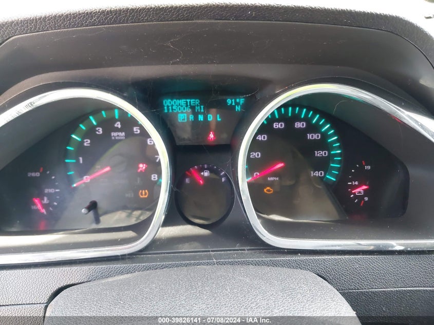2012 Chevrolet Traverse 1Lt VIN: 1GNKRGED8CJ108066 Lot: 39826141
