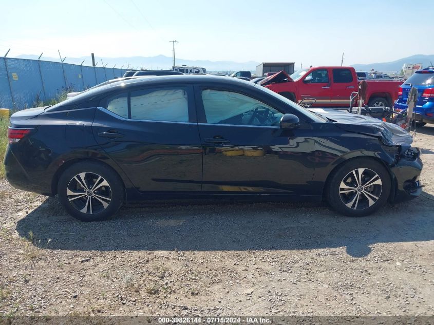 2020 Nissan Sentra Sv Xtronic Cvt VIN: 3N1AB8CV3LY221853 Lot: 39826144