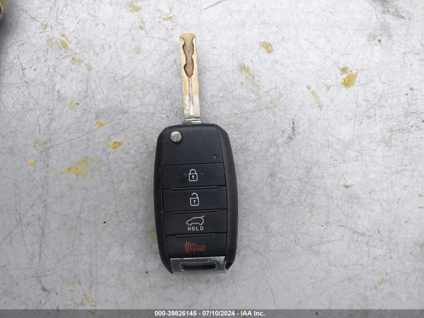 2016 Kia Soul + VIN: KNDJP3A57G7348844 Lot: 39826145