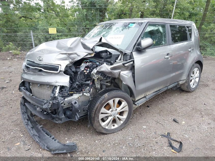 2016 Kia Soul + VIN: KNDJP3A57G7348844 Lot: 39826145