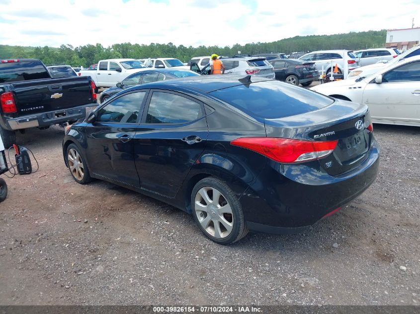 2012 Hyundai Elantra Gls/Limited VIN: 5NPDH4AE7CH148732 Lot: 39826154