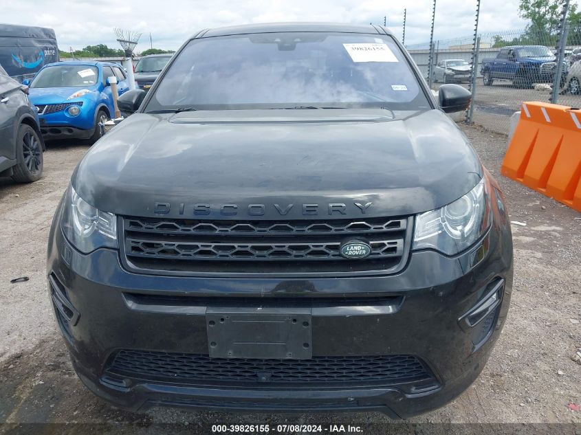 2019 Land Rover Discovery Sport Hse/Landmark Edition VIN: SALCR2FX3KH790524 Lot: 39826155