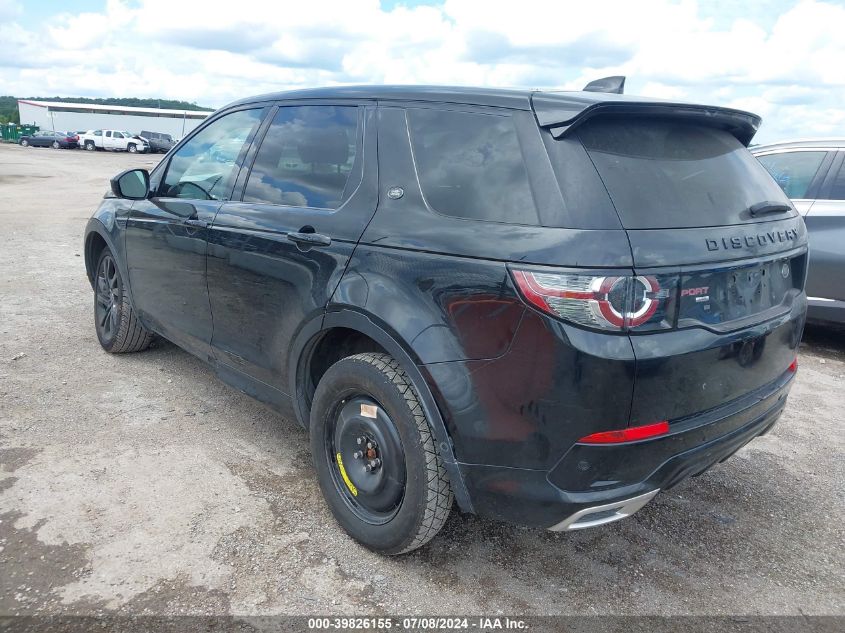 SALCR2FX3KH790524 2019 Land Rover Discovery Sport Hse/Landmark Edition