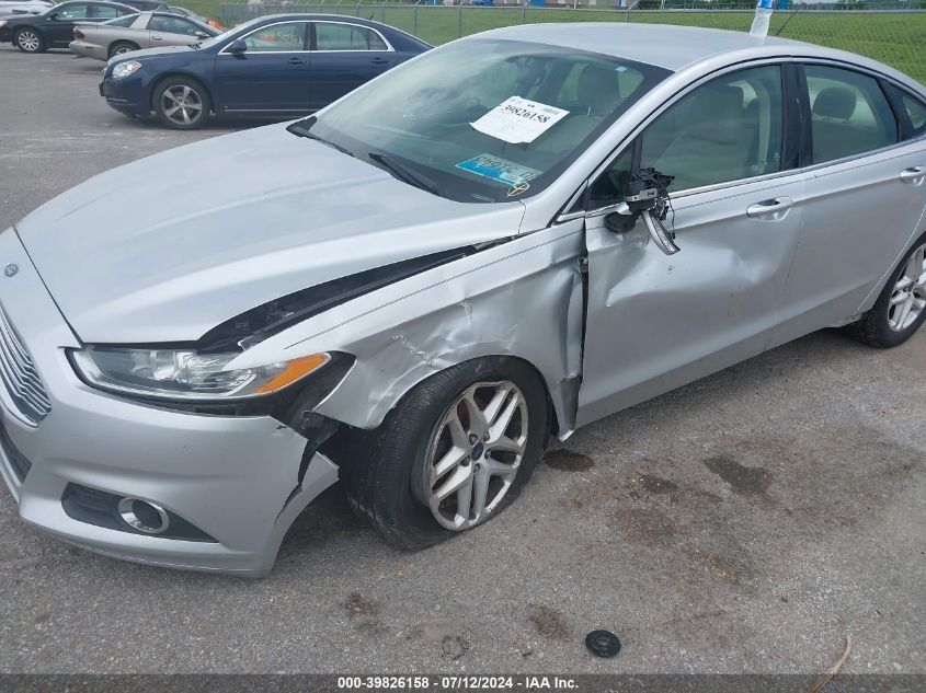 2014 Ford Fusion Se VIN: 3FA6P0HD7ER135294 Lot: 39826158