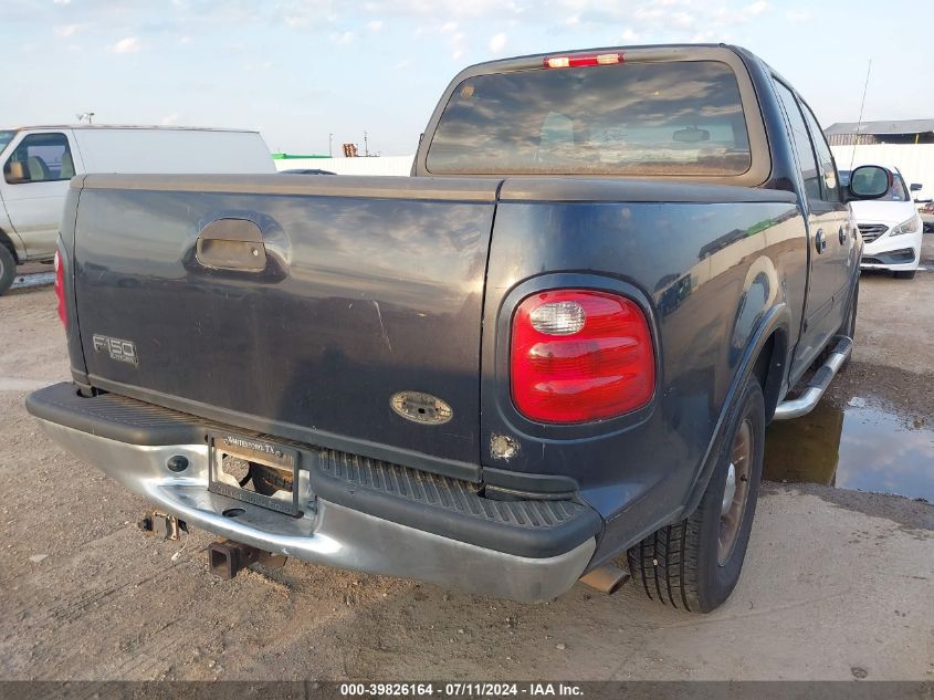 2001 Ford F150 Supercrew VIN: 1FCRW07W71KF71913 Lot: 39826164