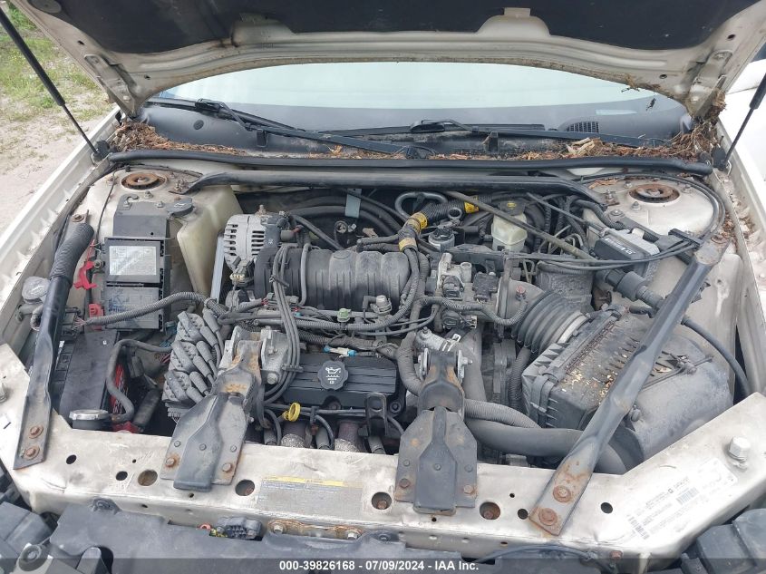 2003 Chevrolet Impala Ls VIN: 2G1WH52K239305453 Lot: 39826168