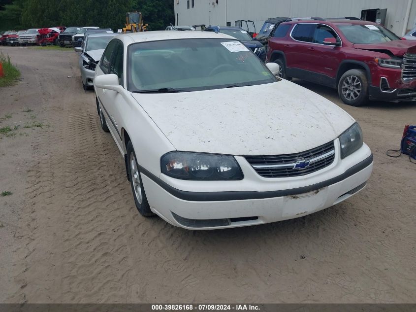 2003 Chevrolet Impala Ls VIN: 2G1WH52K239305453 Lot: 39826168
