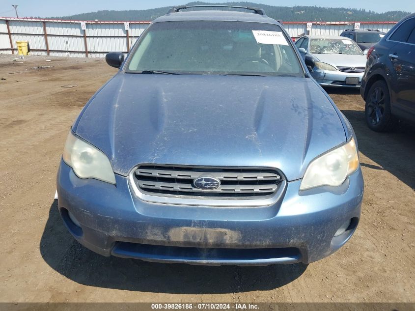 2007 Subaru Outback 2.5I VIN: 4S4BP61C277332812 Lot: 39826185