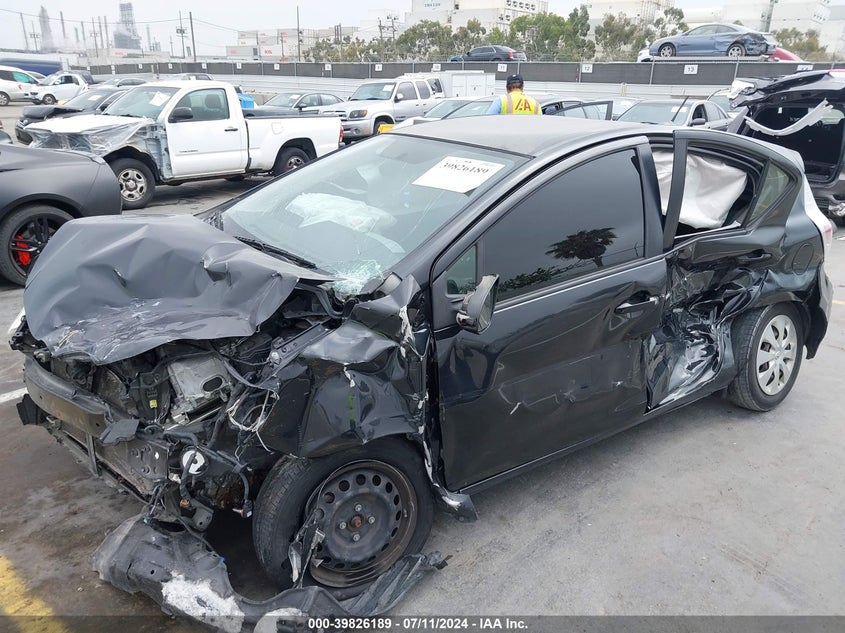 2012 Toyota Prius C Three VIN: JTDKDTB31C1006183 Lot: 39826189