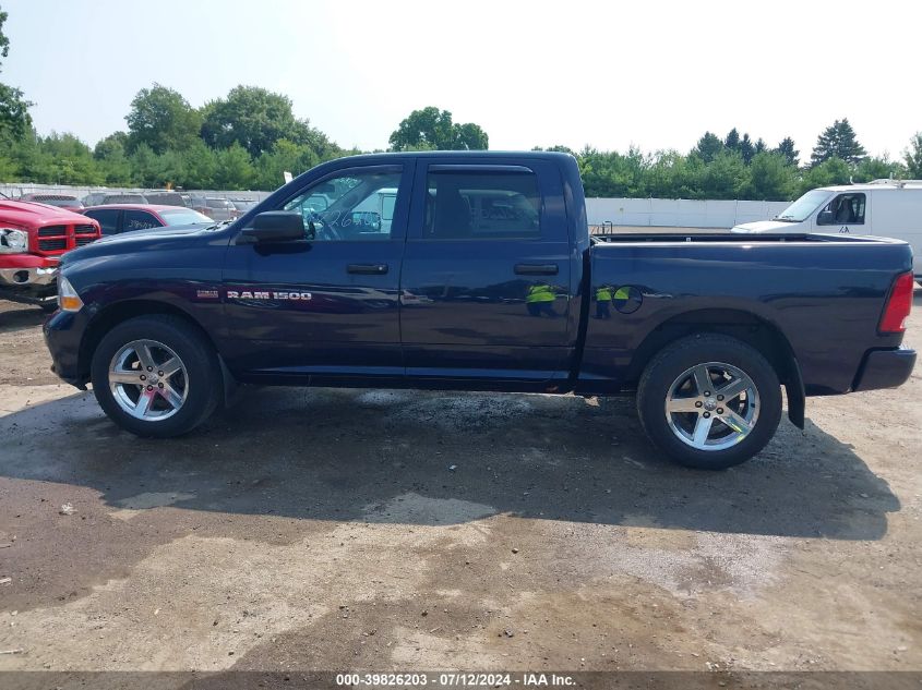 2012 Ram 1500 St VIN: 1C6RD6KT4CS307029 Lot: 39826203