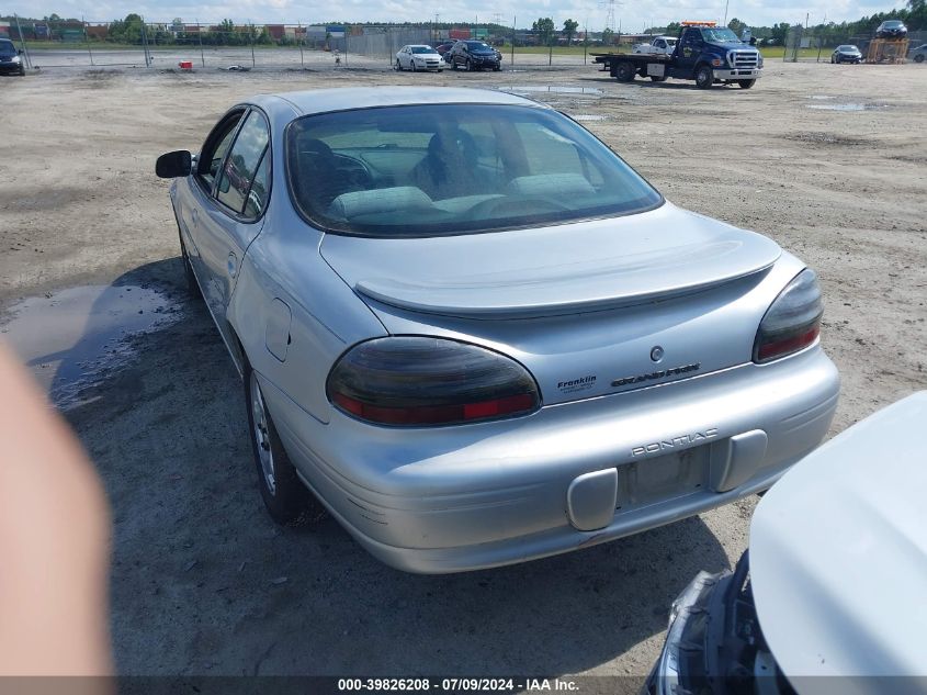 2002 Pontiac Grand Prix Se VIN: 1G2WK52JX2F281512 Lot: 39826208