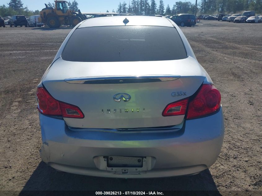 2008 Infiniti G35 VIN: JNKBV61FX8M280724 Lot: 39826213