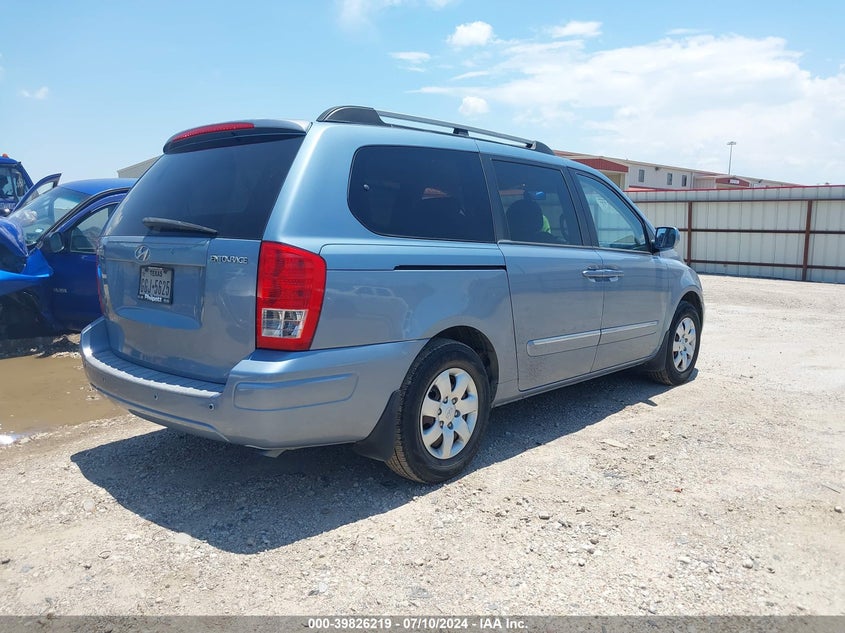 2008 Hyundai Entourage Gls/Limited VIN: KNDMC233386051737 Lot: 39826219