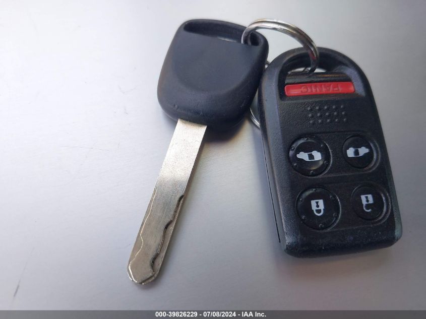 2005 Honda Odyssey Ex-L VIN: 5FNRL38735B041586 Lot: 39826229