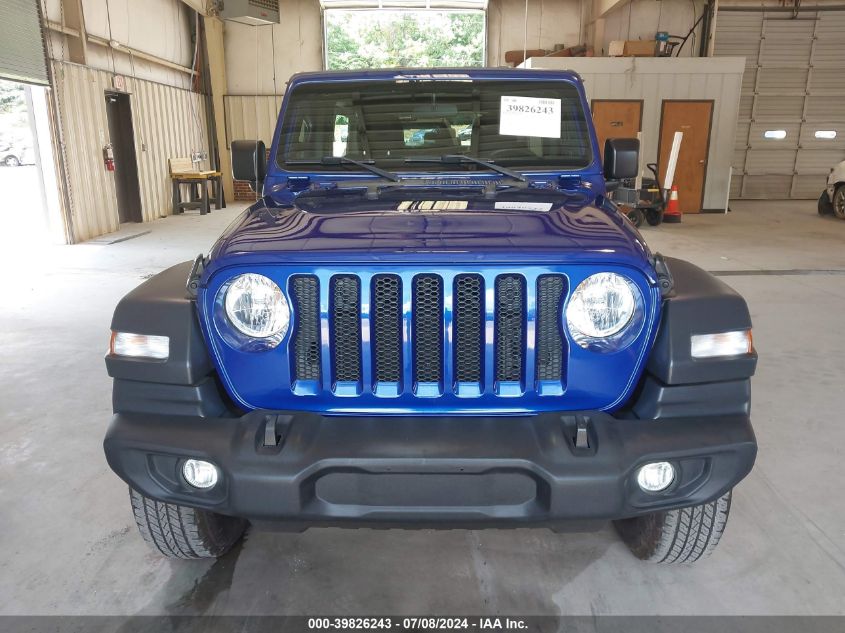 2018 Jeep Wrangler Unlimited Sport 4X4 VIN: 1C4HJXDN9JW241438 Lot: 39826243