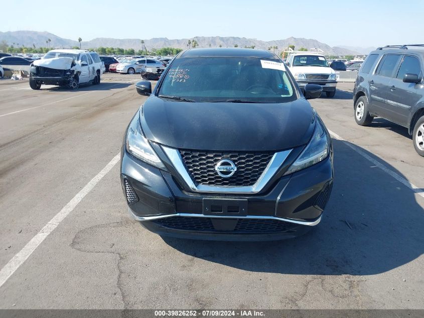 2019 Nissan Murano S VIN: 5N1AZ2MS0KN142383 Lot: 39826252