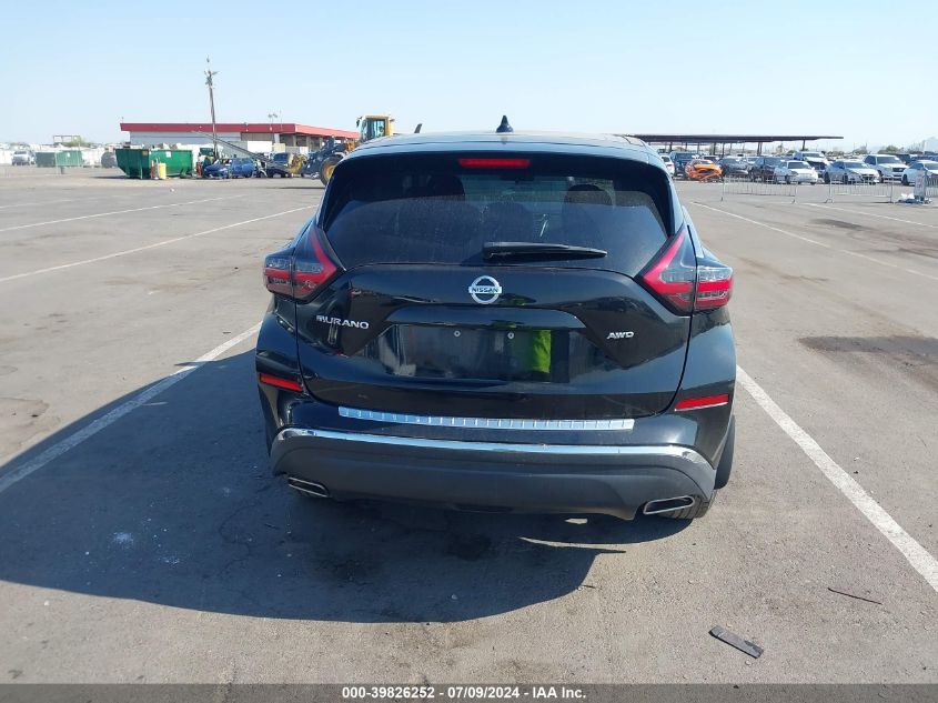 2019 Nissan Murano S VIN: 5N1AZ2MS0KN142383 Lot: 39826252