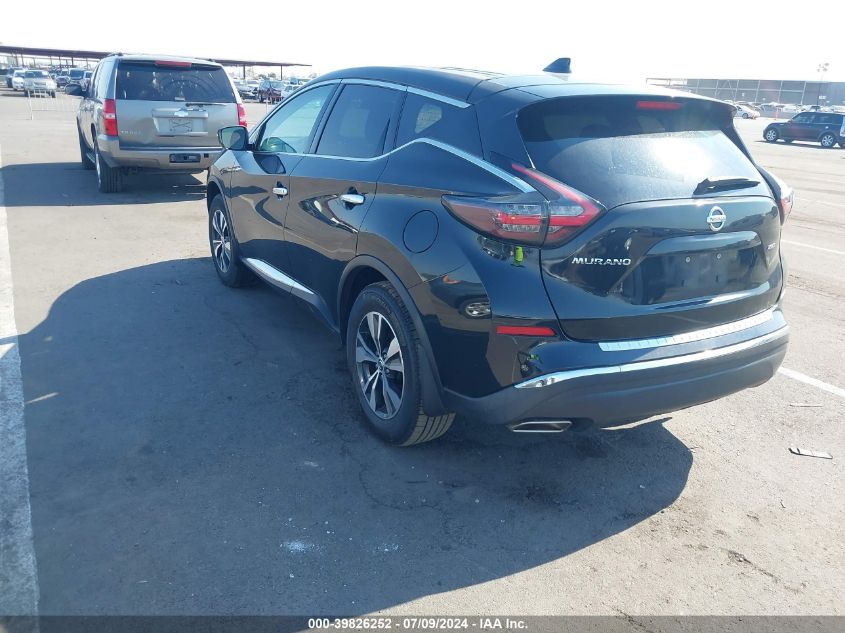 2019 Nissan Murano S VIN: 5N1AZ2MS0KN142383 Lot: 39826252