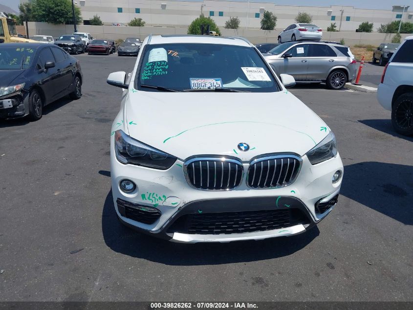 2018 BMW X1 xDrive28I VIN: WBXHT3C39J5F89304 Lot: 39826262