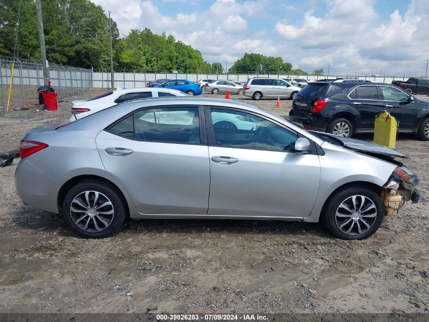 2017 Toyota Corolla Le VIN: 5YFBURHE2HP663086 Lot: 39826283